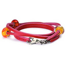 New Trollbeads Red Leather Bracelet