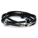 New Trollbeads Black Leather Bracelet