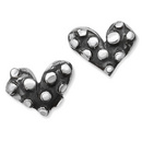 Linda Macdonald Flutter Silver Stud Earrings