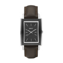 DKNY Gents Square Fashion Watch with Leather Strap