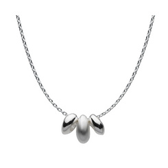 image of Kit Heath Silver Tumble Necklace