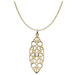 Kit Heath 18ct Gold Plated Silver Filigree Necklace