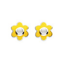 Moonstone Birthstone Flower Stud Earrings (June)