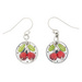SALE! Caroline Temple Cherry Drop Earrings