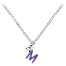 M Alphabet Necklace