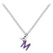 M Alphabet Necklace