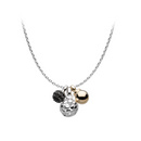 Kit Heath Silver & Gold Bubble Cluster Necklace