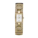 DKNY Gold Finish Crystal Stainless Steel Watch
