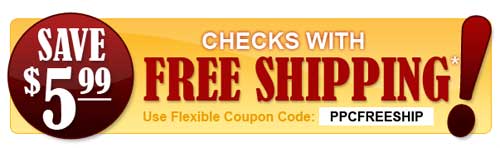 Checks With Free Shipping