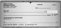 Vellum Personal Checks
