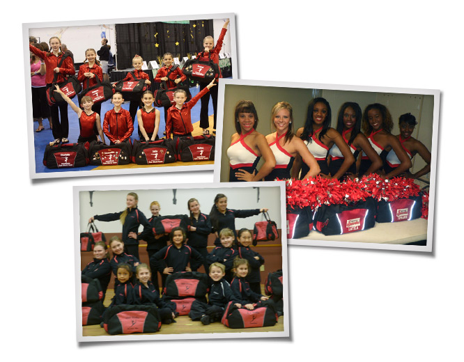 Custom Dance Bag Customers