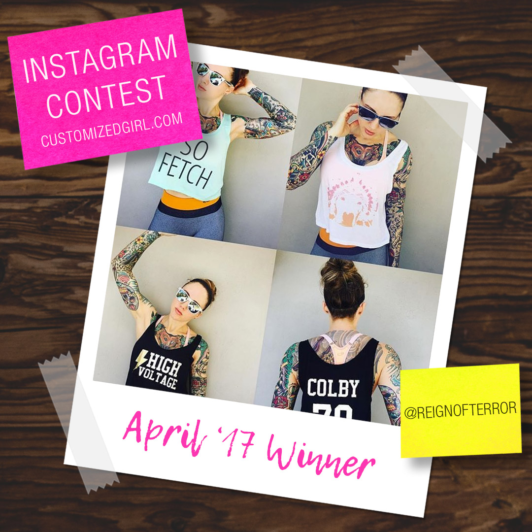 April 2017 Instagram Selfie Winner