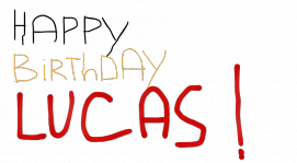 Happy Birthday Lucas