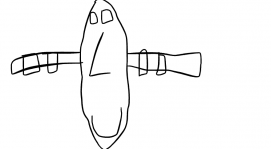 I'm on a Plane! A Happy Airplane 