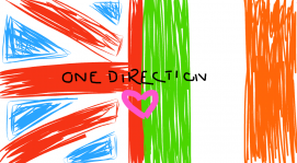 One direction flag<3<3