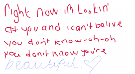 What makes you beautiful <3