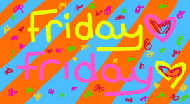 Gotta get down on Friday💙💜💚❤