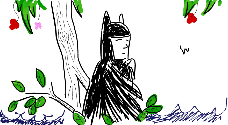 batman kesiangan #yakali