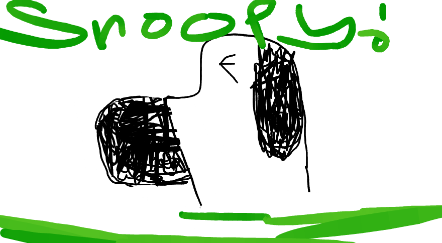 Snoopy! (I've done better!) :)