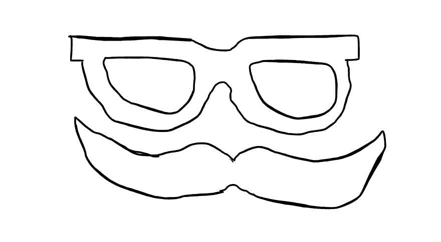 GlassesnMustache#cakeboss