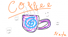Coffee and marshmellows