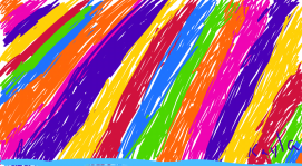 My rainbow of colors