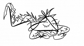 Sleeping &  Snoring dragon !