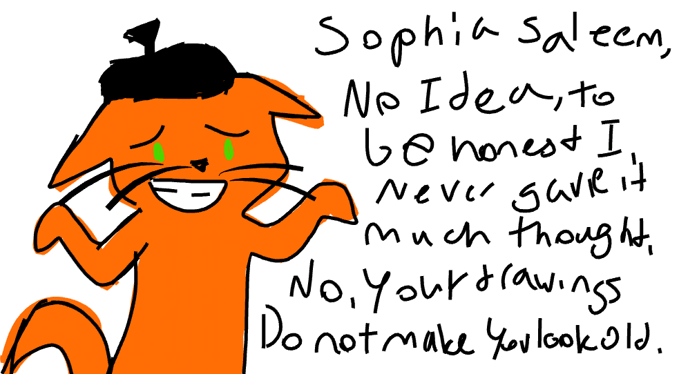 Sorry if I at any point offended you