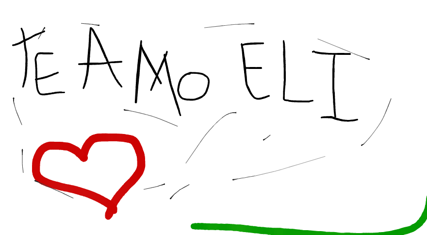 te amo eli