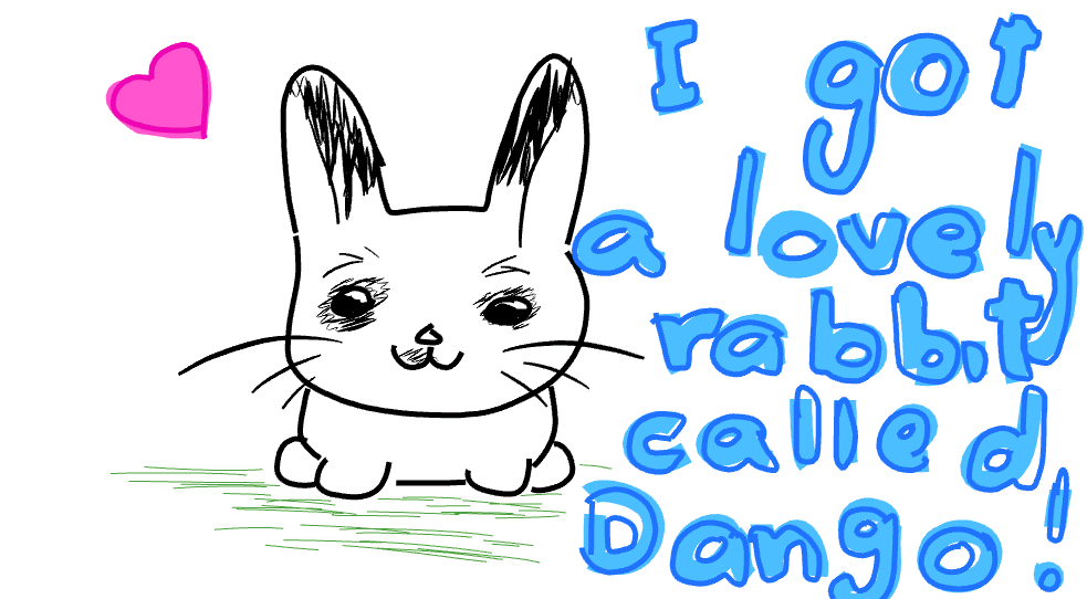 Dango the rabbit :)