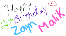Happy Brthday Zayn!