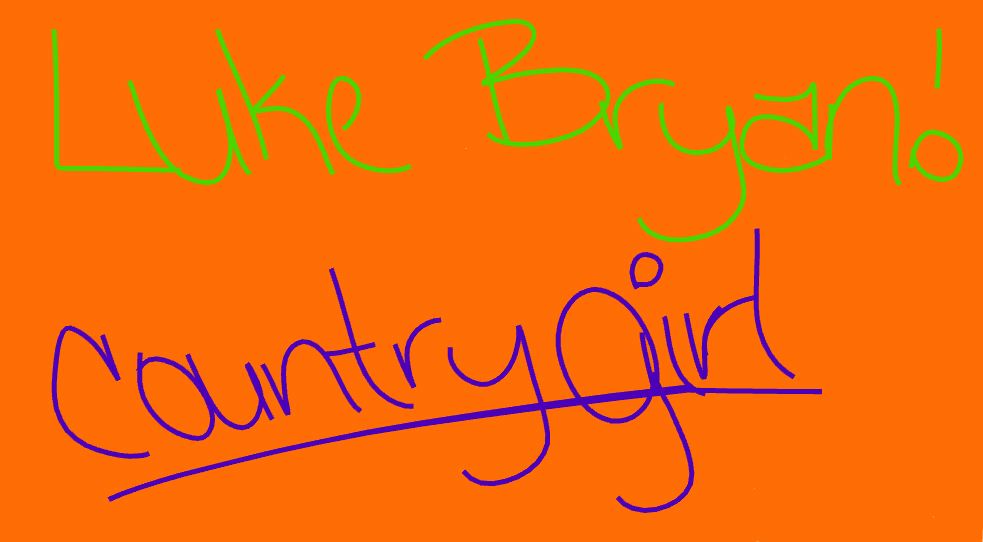 Luke Bryan!! <3