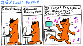 #6MComics How I make "Inking" fun🎵