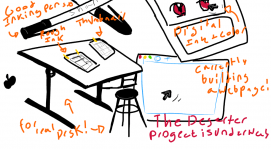 I'm officially starting on my web comic: The Deserter :D 