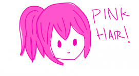 Having an unusual hair colour would be cool!