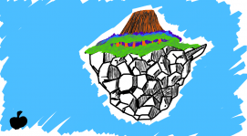Floating island