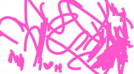 Harpers doodle for daddy
