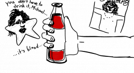 a re-imagining of The Lost Boys initiation scene