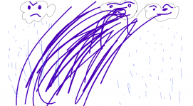 Angry clouds