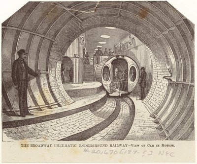Pneumatic Underground Railway