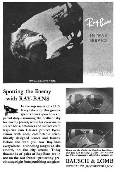 Spotting the Enemy with Ray-Bans