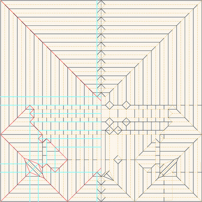 Topography of Folds