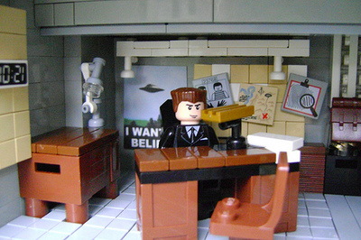 X Files in Legos