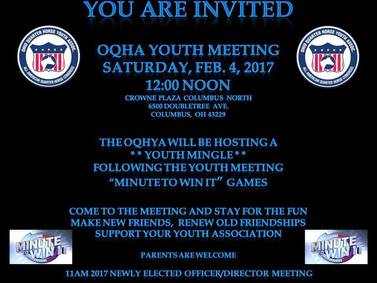 Join OQHYA Saturday, Feb. 4