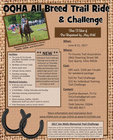 2017 OQHA ALL BREED TRAIL RIDE & CHALLENGE