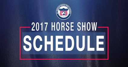 2017 All American Quarter Horse Congress Horse Show Schedule Released