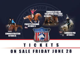 Congress Event Tickets Available Wednesday, June 28th