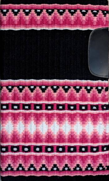 Black, Dark pink, Pink, Light Pink and White 35x42