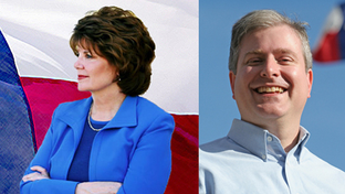 Rep. Carol Kent, D-Dallas, and Rep. Robert Miklos, D-Mesquite