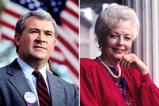 Jim Mattox and Ann Richards